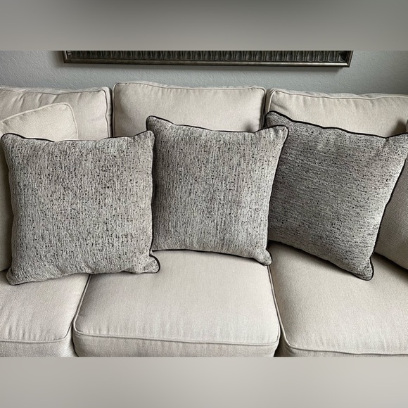 Custom Made Chenille Pillow Covers SET OF 3